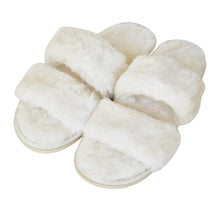 Load image into Gallery viewer, Fur Slipper 40 M-L Ivory
