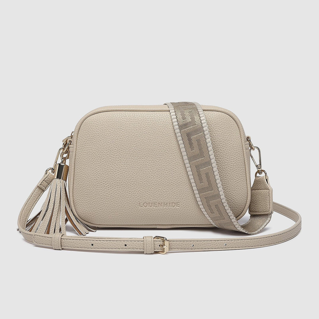 Jacinta GIA Crossbody Bag - Biscotti