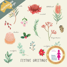 Load image into Gallery viewer, Charity Christmas Cards - BCNA Australian Flora
