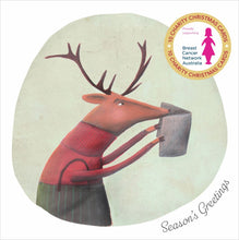 Load image into Gallery viewer, Charity Christmas Cards - BCNA Reindeer
