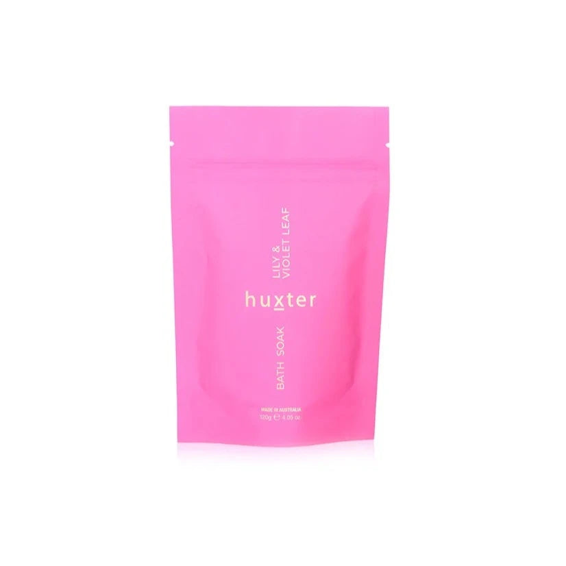 Huxter Bath Soak 120g - Lily & Violet Leaf