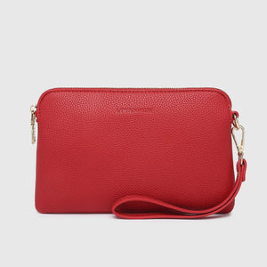 Poppy Clutch - Red