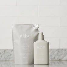 Load image into Gallery viewer, Al.ive Body : 1 Ltr Hand + Body Wash Refill - Sea Cotton &amp; Coconut
