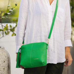 Kasey Crossbody Bag - Apple Green