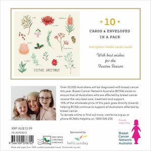 Charity Christmas Cards - BCNA Australian Flora