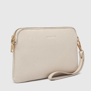 Poppy Clutch - Oyster