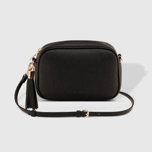 Jacinta Eddie Crossbody Bag - Black White