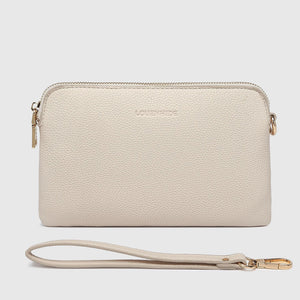 Poppy Clutch - Oyster