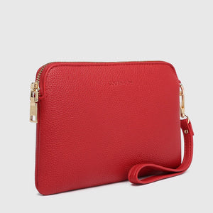 Poppy Clutch - Red