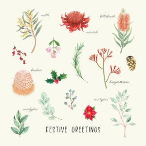 Charity Christmas Cards - BCNA Australian Flora