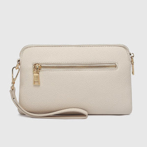 Poppy Clutch - Oyster