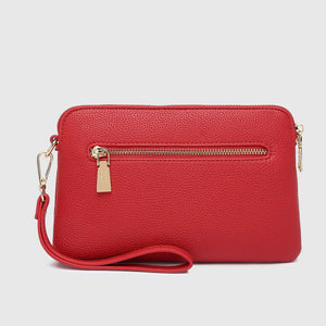 Poppy Clutch - Red