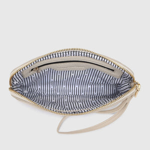 Poppy Clutch - Oyster