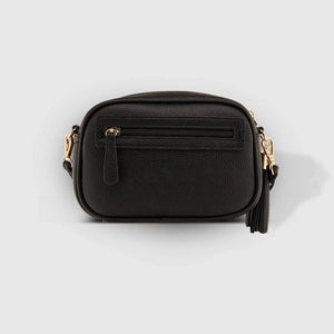 Jacinta Eddie Crossbody Bag - Black White