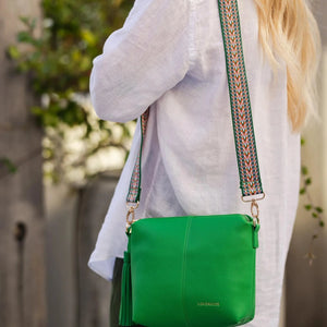 Kasey Crossbody Bag - Apple Green