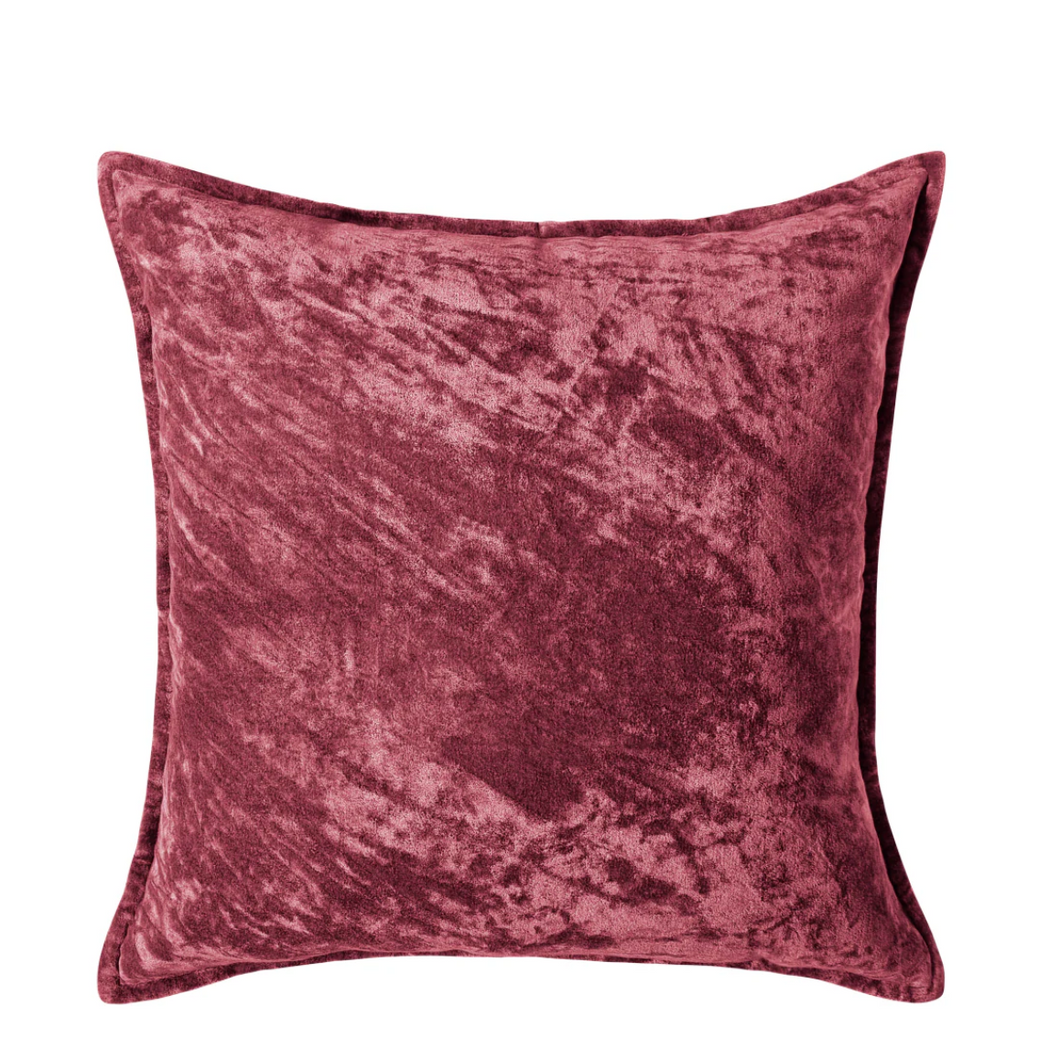 Cushion : Cotton Velvet Grape