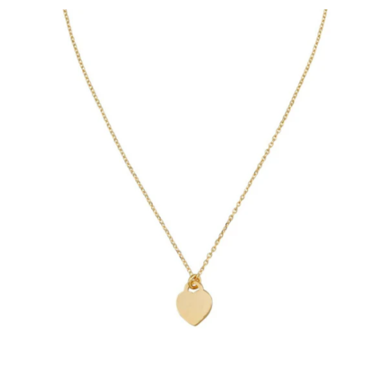 Necklace - Gold Heart & Chain