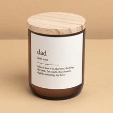 Load image into Gallery viewer, Dictionary Meaning Candle - Dad
