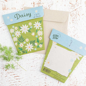 Sow 'n Sow Seed Greeting Card - Daisy