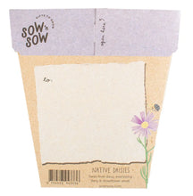 Load image into Gallery viewer, Sow &#39;n Sow Seed Greeting Card - Native Daisies
