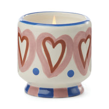 Load image into Gallery viewer, Designworks Collective Candle - Hearts
