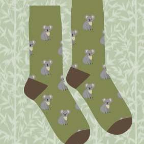 Heart & Sole Bamboo Socks - Koala