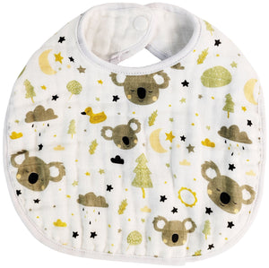 Muslin Baby Bib - Koala