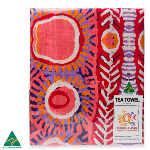 Tea Towel - Murdie Morris, Apricot