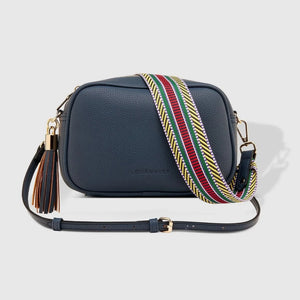 Jacinta Eddie Crossbody Bag - Steel Blue