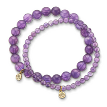 Load image into Gallery viewer, Healing Gem Bracelet - Amethyst (Protection)
