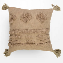 Load image into Gallery viewer, SALE : Cotton Slub Cushion - Moss (Was $40)
