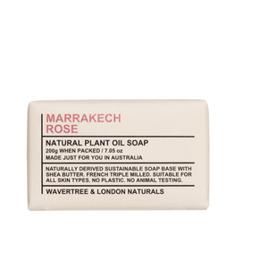 Natural Plant Oil Soap - Marrakech Rose