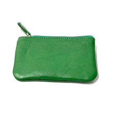 Load image into Gallery viewer, Saba Flat Coin Purse - Emerald
